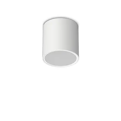 Plafonnier Extérieur TECHO 20W GU10 Blanc H153 IDEAL LUX 342689