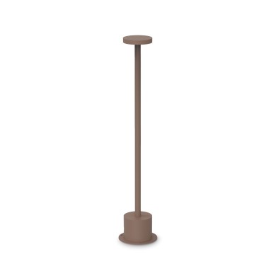 Borne Potelet Extérieur TOFFEE 8W LED Café H500  347783