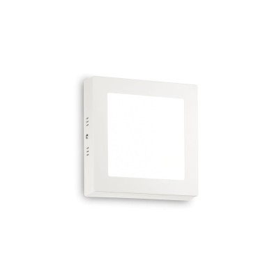 Plafonnier UNIVERSAL SQUARE 12W LED Blanc  342573