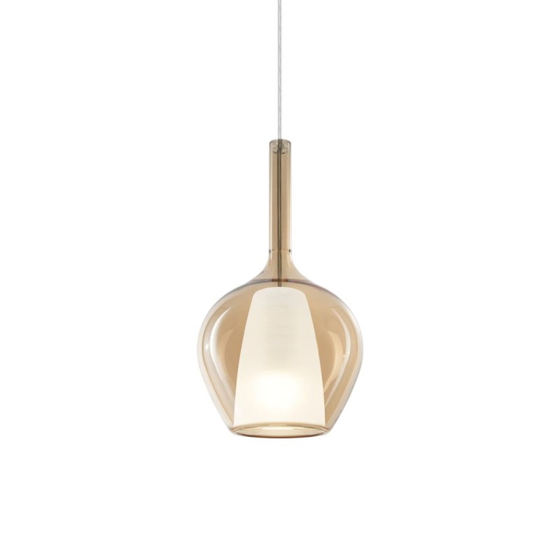 Suspension KALIQUE 42W E27 Ambre H565 IDL_359885 359885 Suspension KALIQUE 42W E27 Ambre H565 359885