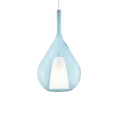 Suspension KALIQUE 42W E27 Bleu H830  359816