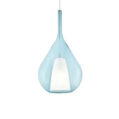 Suspension KALIQUE 42W E27 Bleu H830 IDEAL LUX 359816