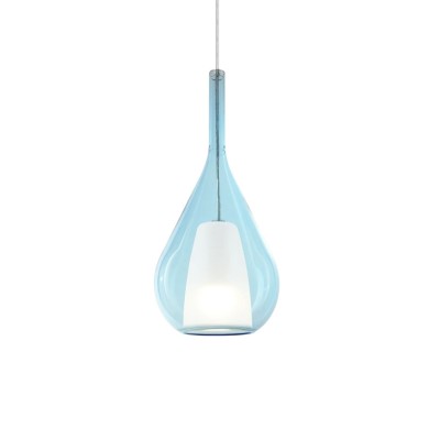 Suspension KALIQUE 42W E27 Bleu H635  360089