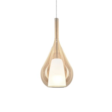 Suspension KALIQUE 42W E27 Ambre H635  360058