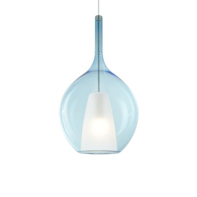 Suspension KALIQUE 42W E27 Bleu H765  359694