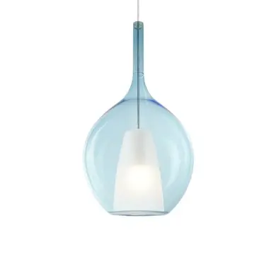 Suspension KALIQUE 42W E27 Bleu H765 IDEAL LUX 359694