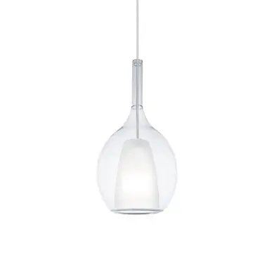 Suspension KALIQUE 42W E27 Transparent H600 IDEAL LUX 360034