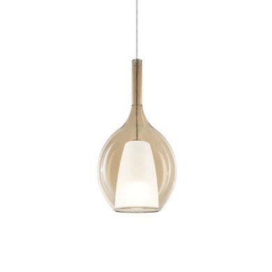 Suspension KALIQUE 42W E27 Ambre H600  360003