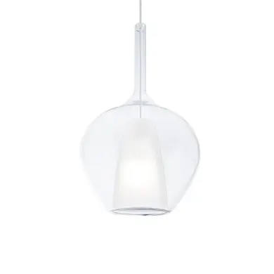 Suspension KALIQUE 42W E27 Transparent H740 IDEAL LUX 359571