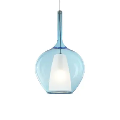 Suspension KALIQUE 42W E27 Bleu H740 IDEAL LUX 359588