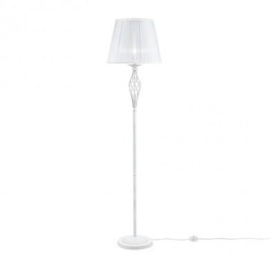 Lampadaire Grace Blanc et Or 1x40W E14 MAYTONI ARM247-11-G