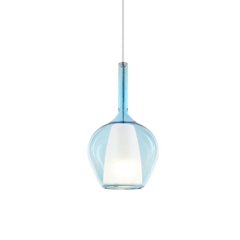 Suspension KALIQUE 42W E27 Bleu H565 IDL_359960 359960 Suspension KALIQUE 42W E27 Bleu H565 359960