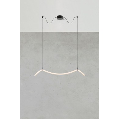 Suspension MELT Blanc noir 13W  108873