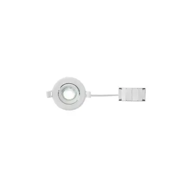 Spot Salle de bain PLUTO Blanc 4.9W 3 niveaux variables MARKSLOJD 108885