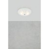 Plafonnier PETAL Blanc chrome 2x40W  108899