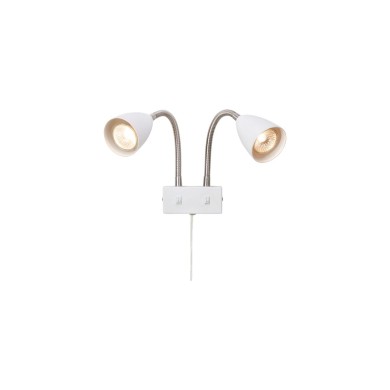 Applique CIRO Blanc acier 2x7W  108900