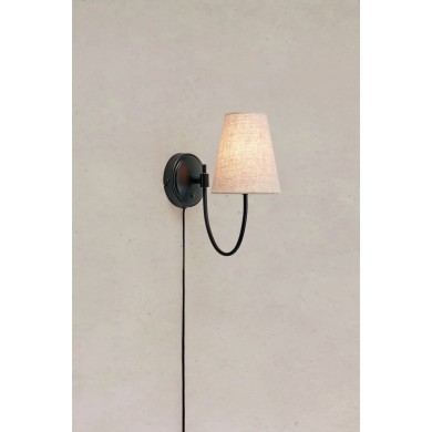 Applique AMAR Beige noir 40W  108907