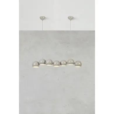 Suspension CUPOLO Grège 7x40W MARKSLOJD 108914