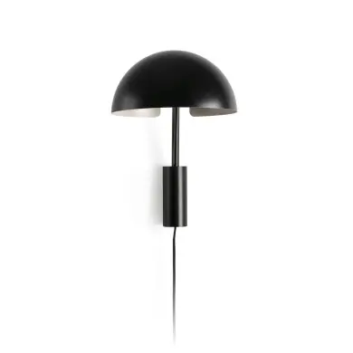 Applique DOMINICA Noir 15W E27 LED FARO 20042-123