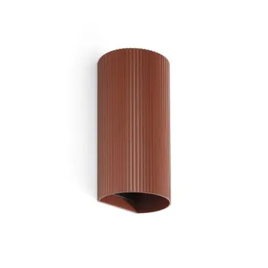 Applique SOLE Terracotta 2x8W GU10 LED cannelée FARO 40545