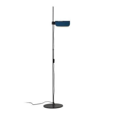 Lampadaire MARTINICA Noir Bleu 15W E27 LED FARO 20034-134