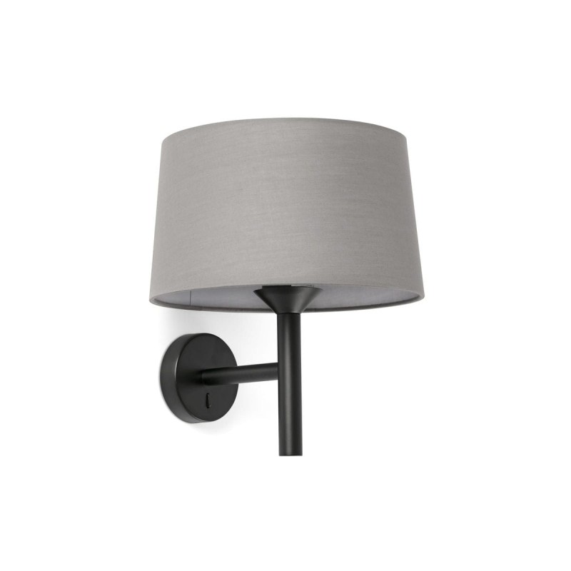 Applique WINDSOR Noir Gris 15W E27 LED  20221-129