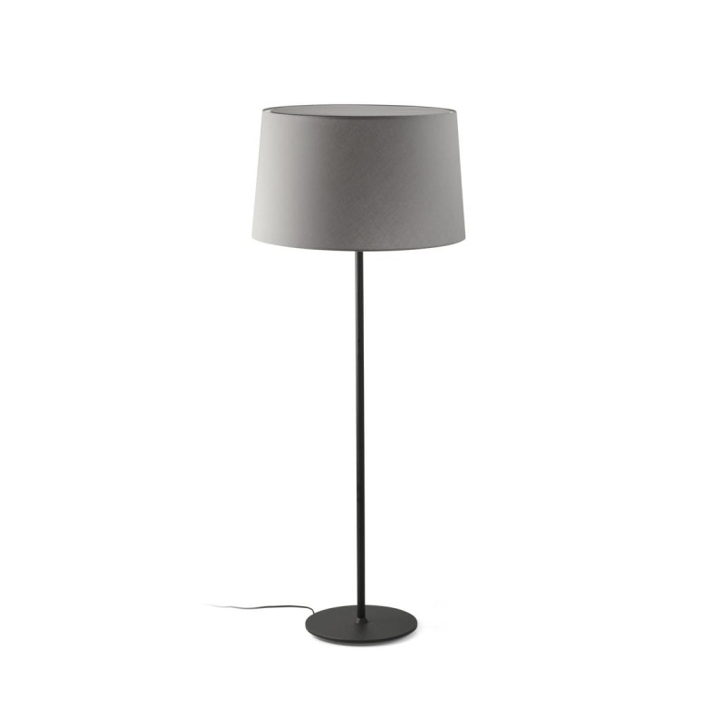 Lampadaire WINDSOR Noir Gris 15W E27 LED  20227-131
