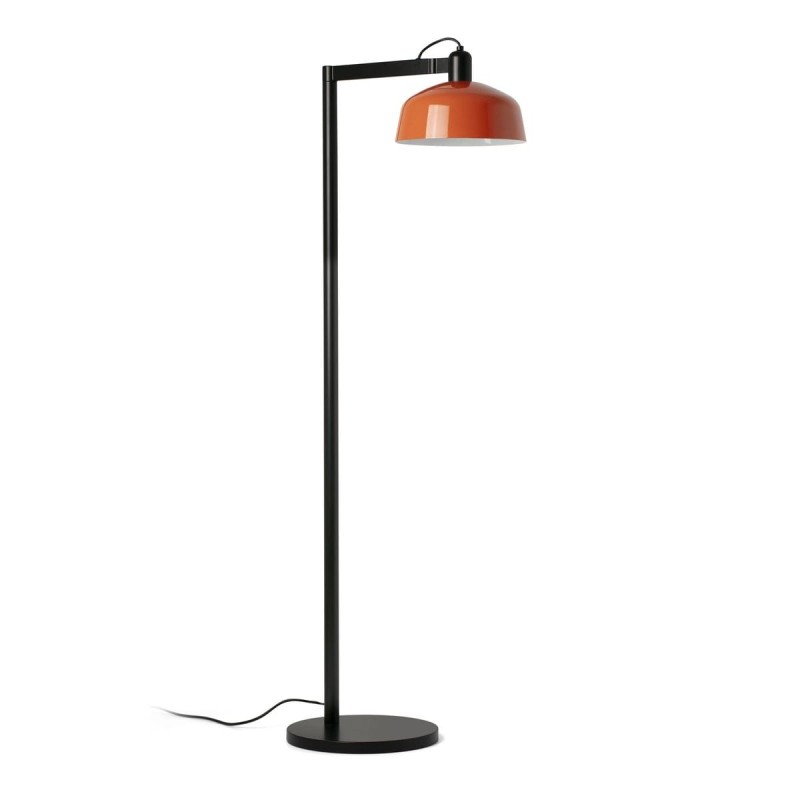 Lampadaire TATAWIN Noir Orange 15W E27 LED  20336-148