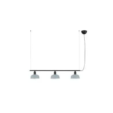 Suspension TATAWIN S ligne Noir Bleu 3x15W E27 LED FARO 20338-142