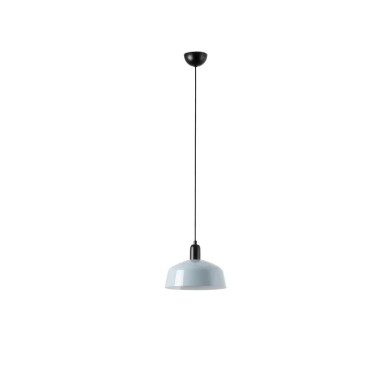 Suspension TATAWIN M Noir Bleu 15W E27 LED  20339-147