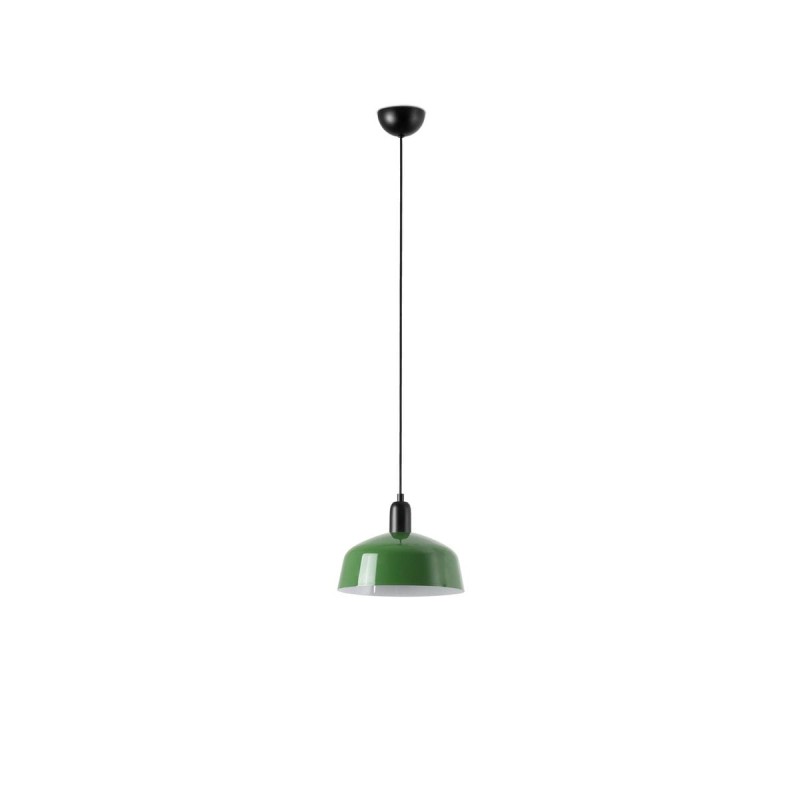 Suspension TATAWIN M Noir Vert 15W E27 LED  20339-149