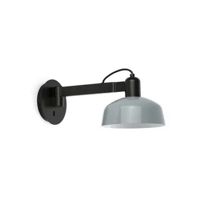 Applique TATAWIN Noir Bleu 15W E27 LED H150 FARO 20342-142