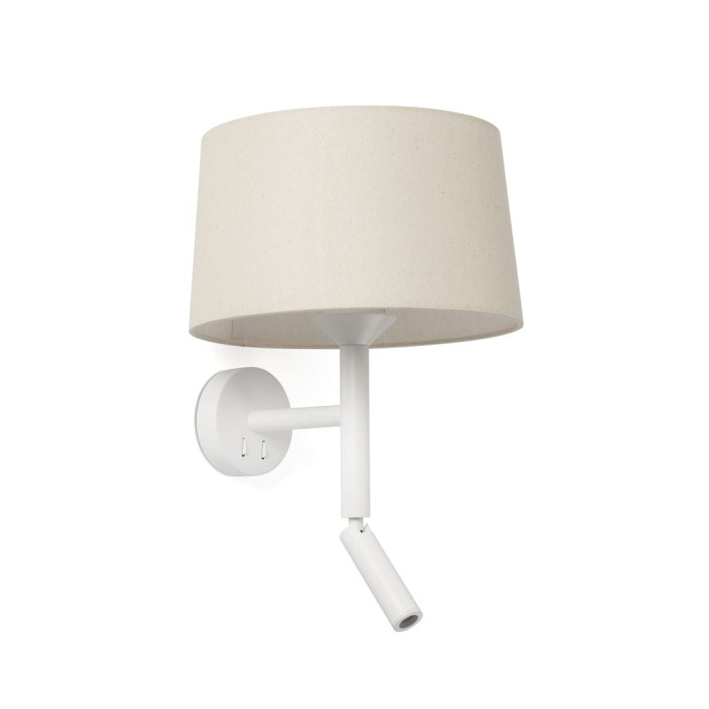 Applique WINDSOR Blanc 15W E27 LED avec liseuse  20224-150