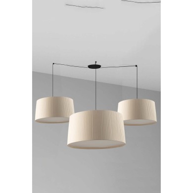 Suspension SAMBA Noir 9x135W E27 LED  64332-154