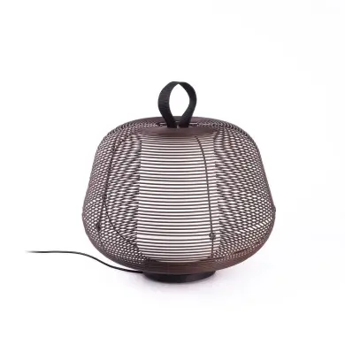 Lampe extérieur NARA Brun Rouillé 12W E27 LED FARO 72102-157