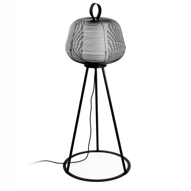 Lampadaire extérieur NARA Noir 12W E27 LED FARO 72103-156