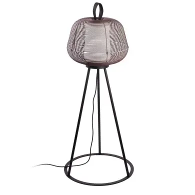 Lampadaire extérieur NARA Brun Rouillé 12W E27 LED FARO 72103-157