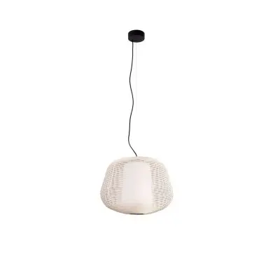 Suspension extérieur NARA Beige 12W E27 LED FARO 72104-155