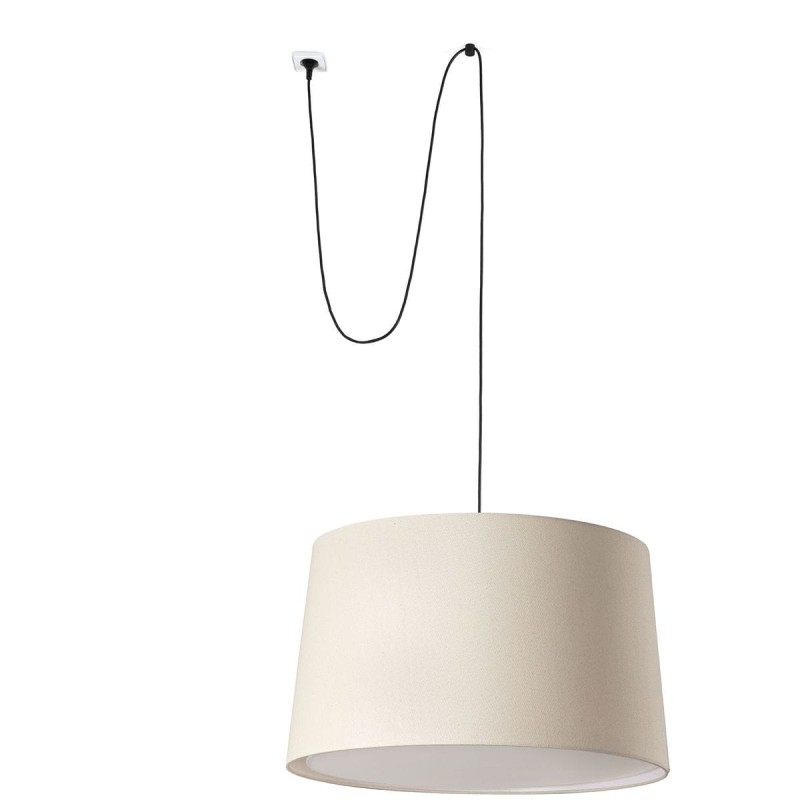 Suspension WINDSOR Noir Jute 3x45W E27 LED  64331-153