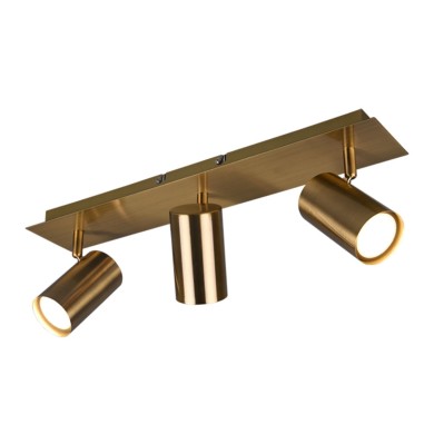 Plafonnier Marley Laiton fumé 3x35W GU10 TRIO LIGHTING 802400304