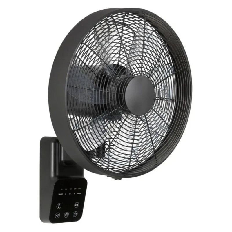 Ventilateur mural Airos Eco Design II noir CASAFAN 74015