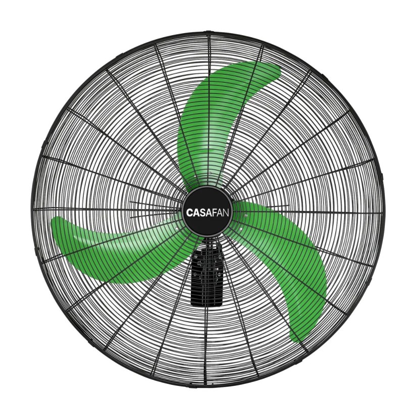 Ventilateur mural silencieux WM-W 9 Noir Vert CASAFAN 309006