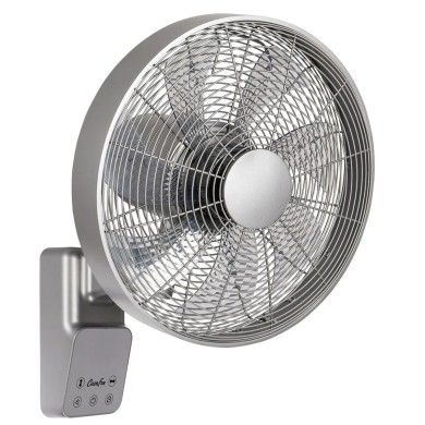 Ventilateur mural Airos Eco Design II Argent mat CASAFAN 74017
