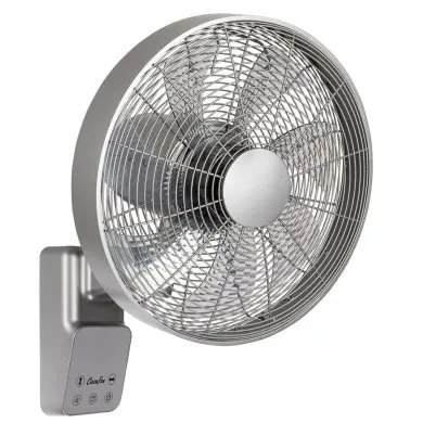 Ventilateur mural Airos Eco Design II Argent mat CASAFAN 74017