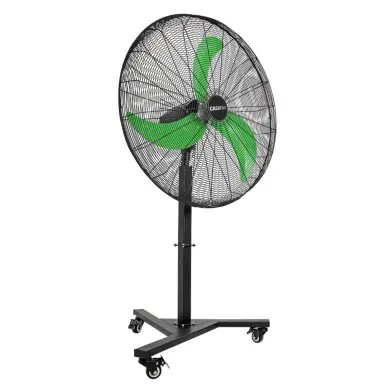 Ventilateur sur pied silencieux WM-S 9 Noir Vert CASAFAN 309005