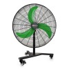 Ventilateur sur pied silencieux WM-S 9 Noir Vert CASAFAN 309005