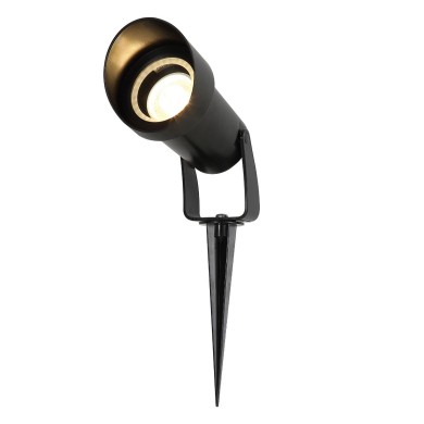 Projecteur Extérieur Spike 7W Max LED Noir mat SEARCHLIGHT 1010BK