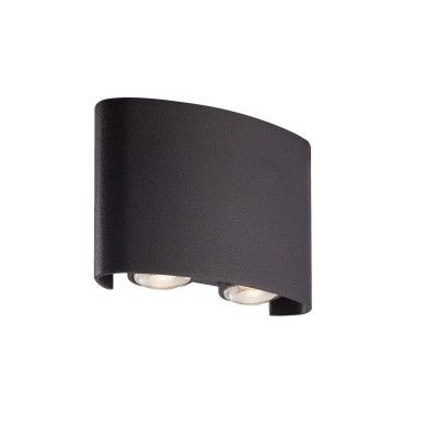 Applique Extérieur Shadows 1,25W LED Noir SEARCHLIGHT 1224-4BK