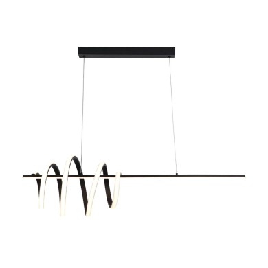 Suspension Sword 40W LED Noir et blanc SEARCHLIGHT 22510BK