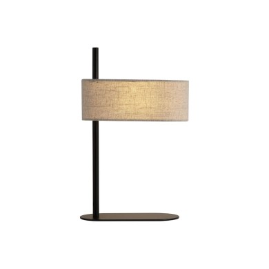 Lampe Hessian 60W Max Noir mat SEARCHLIGHT 30501BK